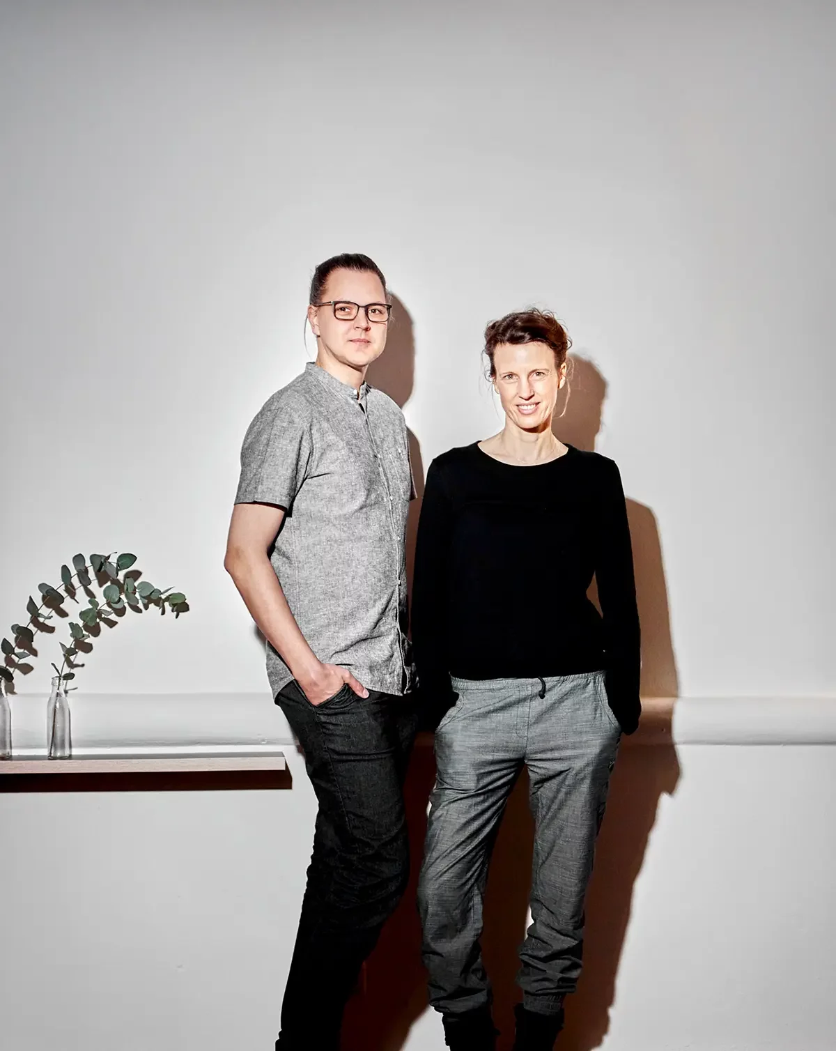 Doppelporträt Simon Wehr & Lena Weissweiler