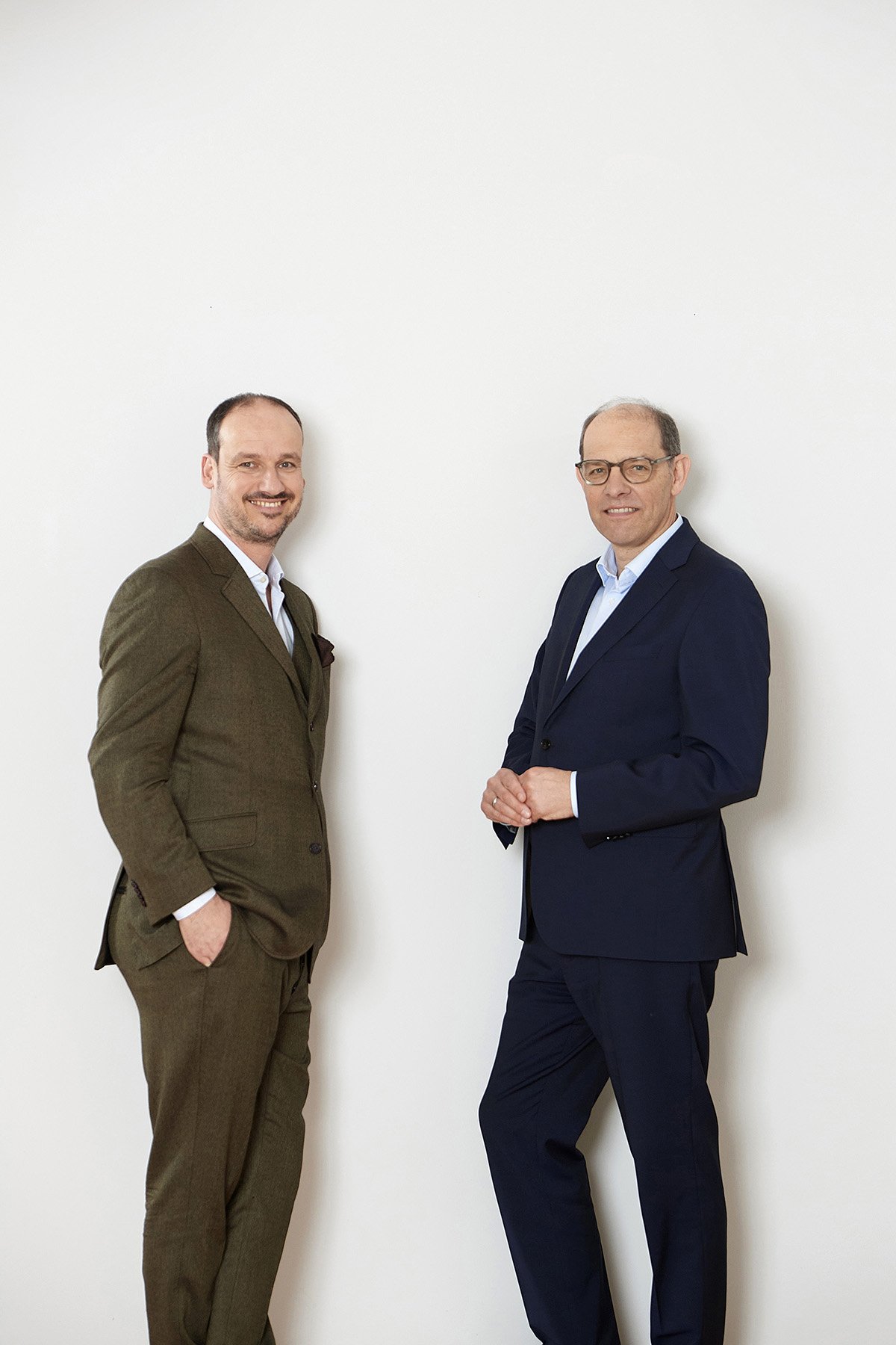 Christian Senft Vorsitzender des Vorstands, Dr. Dietmar Kohlruss Mitglied des Vorstands