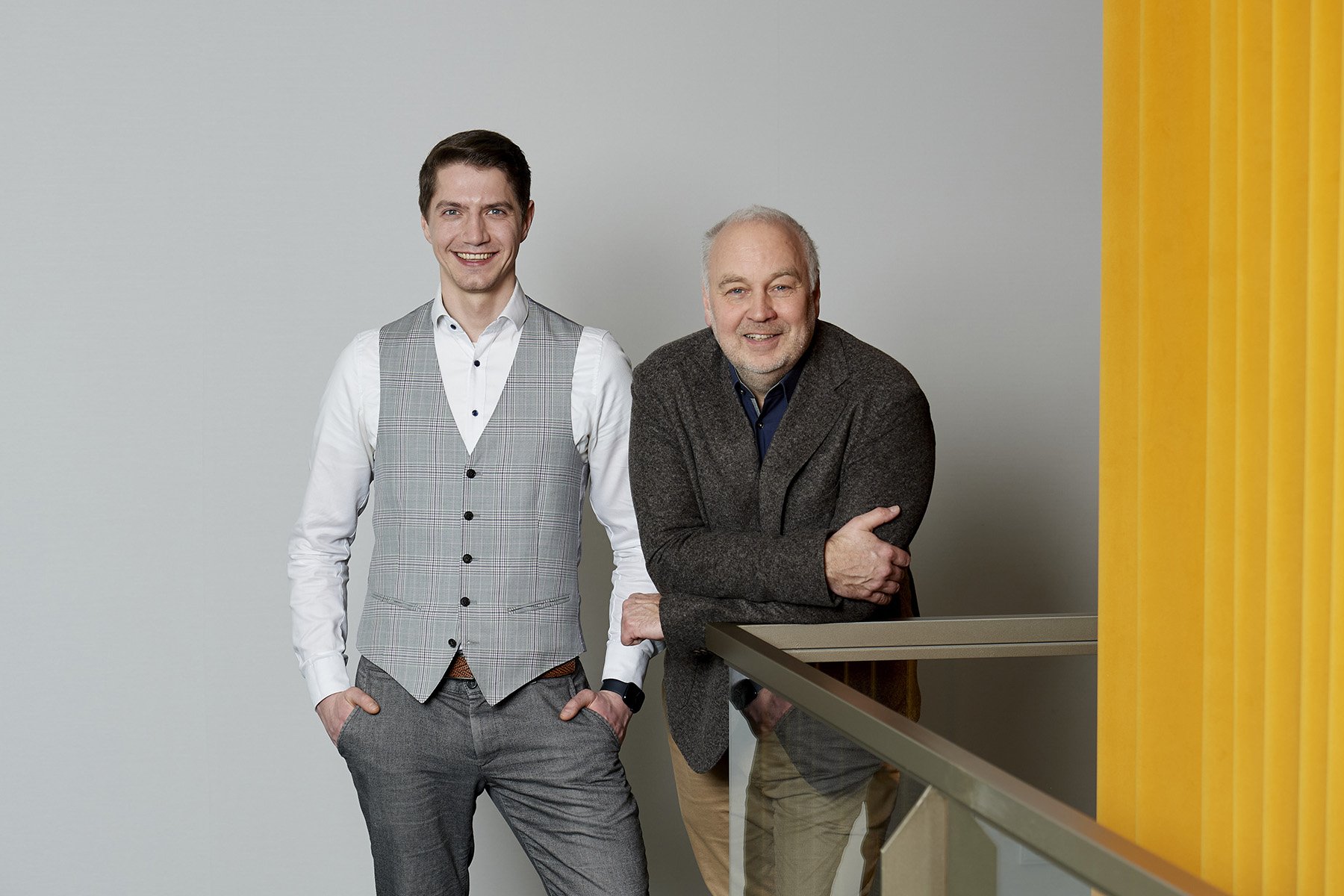 Akribion Genomics, Gründer Lukas Linnig und Dr. Michael Krohn
